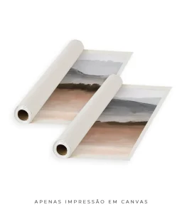 Conjunto 2 Quadros Decorativos Coleção Nature Sable n03 n04 – Salmão e Cinza - Imagem 25
