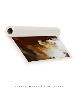 Quadro Decorativo Coleção Abstraite n06 – Marrom e Branco - Imagem 24