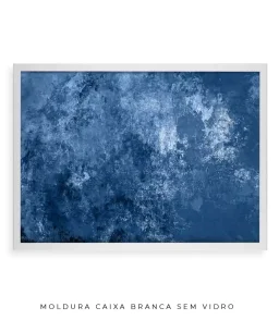 Quadro Decorativo Coleção Abstraite Texture n06 – Azul - Imagem 24