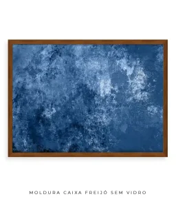 Quadro Decorativo Coleção Abstraite Texture n06 – Azul - Imagem 20